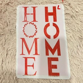 Stencil 20x30 aprox MODELO 2