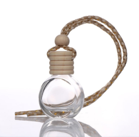 ENVASE DE VIDRIO PARA AROMATIZANTE DE AUTO: CIRCULAR CLÁSICO