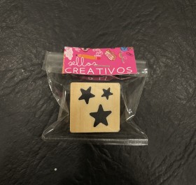  sello decorativo 3x3cm modelo 1