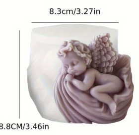 Molde de  ANGEL DORMIDO 9x6.5CM