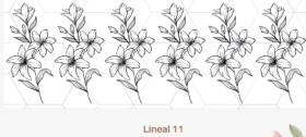 Flores lineal 11