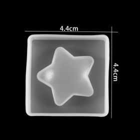 Molde de silicona estrella