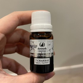 aceite/esencia para hornito 7 chakras