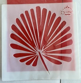 Stencil 10x10 hoja 5