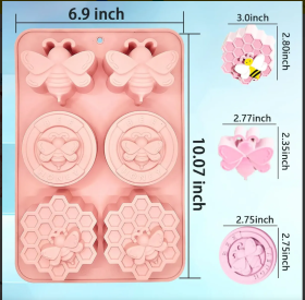 Molde de silicona panal de abeja modelo 3