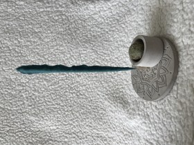 Porta incienso + defumador/ porta vela