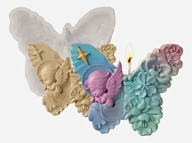 Molde de silicona mariposa modelo 6