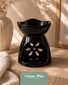 hornito de flor negro