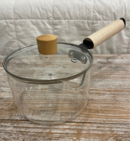 Olla de vidrio con pico de 1,8 litros