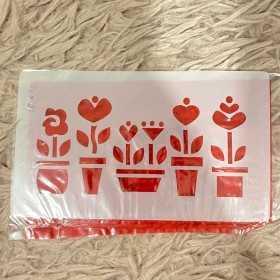 Stencil 15x10 aprox MODELO 2