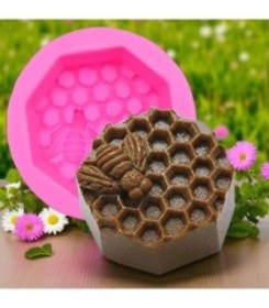 Molde de silicona panal de abeja