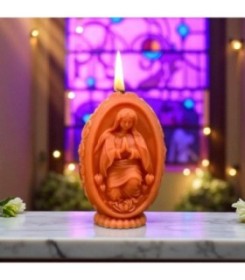 Molde silicona virgen modelo 2, medidas 7.9x11.7cm