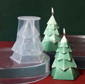 molde de silicona árbol de navidad modelo 5