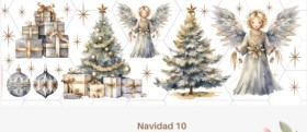 Lamina UV Navidad 10