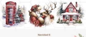 Lamina UV Navidad 6