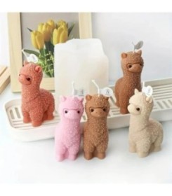 molde de silicona alpaca