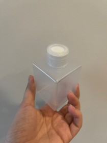 Envase de PLÁSTICO PILAR 125ml + tapa difusora TRASLUCIDA