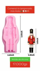 Molde de silicona cascanueces