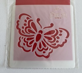 Stencil 10x10 Mariposa 1