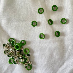 ojales VERDES 200 unidades aprox