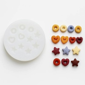 Molde de silicona cereales
