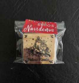  sello navideño modelo 6 4x4cm