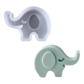Molde de silicona elefante 