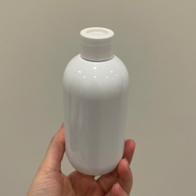 envase plástico BLANCO de 250ml + tapa difusora BLANCA