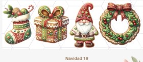 Lamina UV Navidad 19