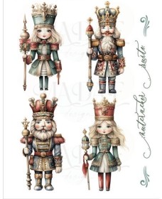 Lámina termotransferible GLITTER PEQUEÑO navidad 4