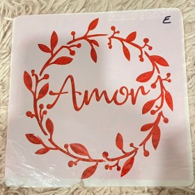 Stencil 20x20 aprox MODELO 3