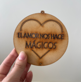 Círculo de fibrofacil modelo 1