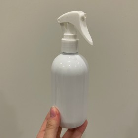 envase de plástico BLANCO de 250ml + gatillo BLANCA