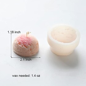 molde de silicona de bocha de helado