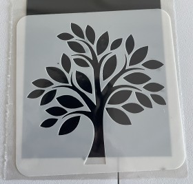 Stencil 10x10 arbol