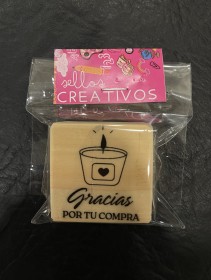  sello emprendedor velita modelo 3 4x4cm  