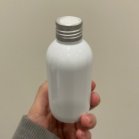 Envase de PLÁSTICO BLANCO 125ml + tapa difusora metalica