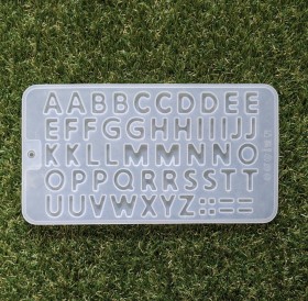 Molde de silicona ABC pequeño