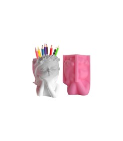 Molde maceta de niña modelo 1