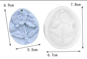molde de silicona Colgante Modelo 1
