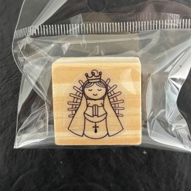  sello virgen 3x3cm
