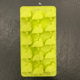 Molde de silicona flamencos