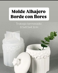 Molde de silicona alhajero 2