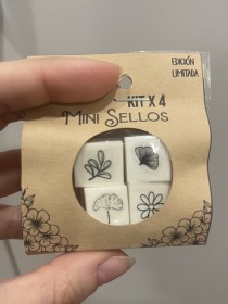 Kit sellos botánica x4