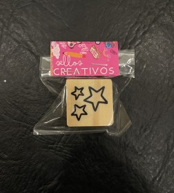  sello decorativo 3x3cm modelo 2