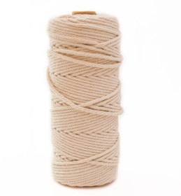 rollo de pabilo hilo velero grosor de 3mm. 100 metros aprox