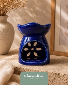 hornito de flor azul
