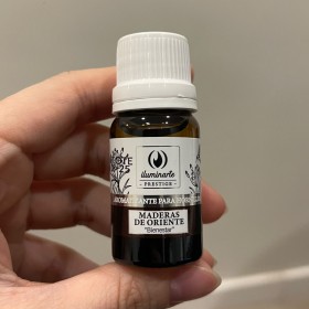 aceite/esencia para hornito maderas de oriente