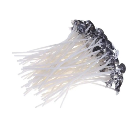 pabilo parafinado con ojalillo aprox 100 unidades 10cm