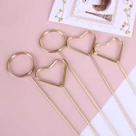 Porta tarjeta 10 unidades (5 corazones y 5 círculos)